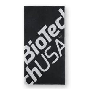 BioTech Usa Gym Towel (100×50 cm) Black