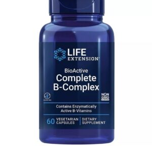 Life Extension BioActive Complete B-Complex EU (60 Capsules)