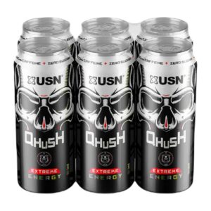 Usn Nutrition QHUSH Energy Bubblegum Blast (6 x 500 ml)