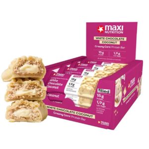 Maxi Nutrition Creamy Core Protein Bar White Chocolate Coconut (12 x 45 gr)