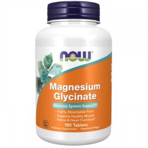 Now Foods Magnesium Glysinate (180 Tabs)