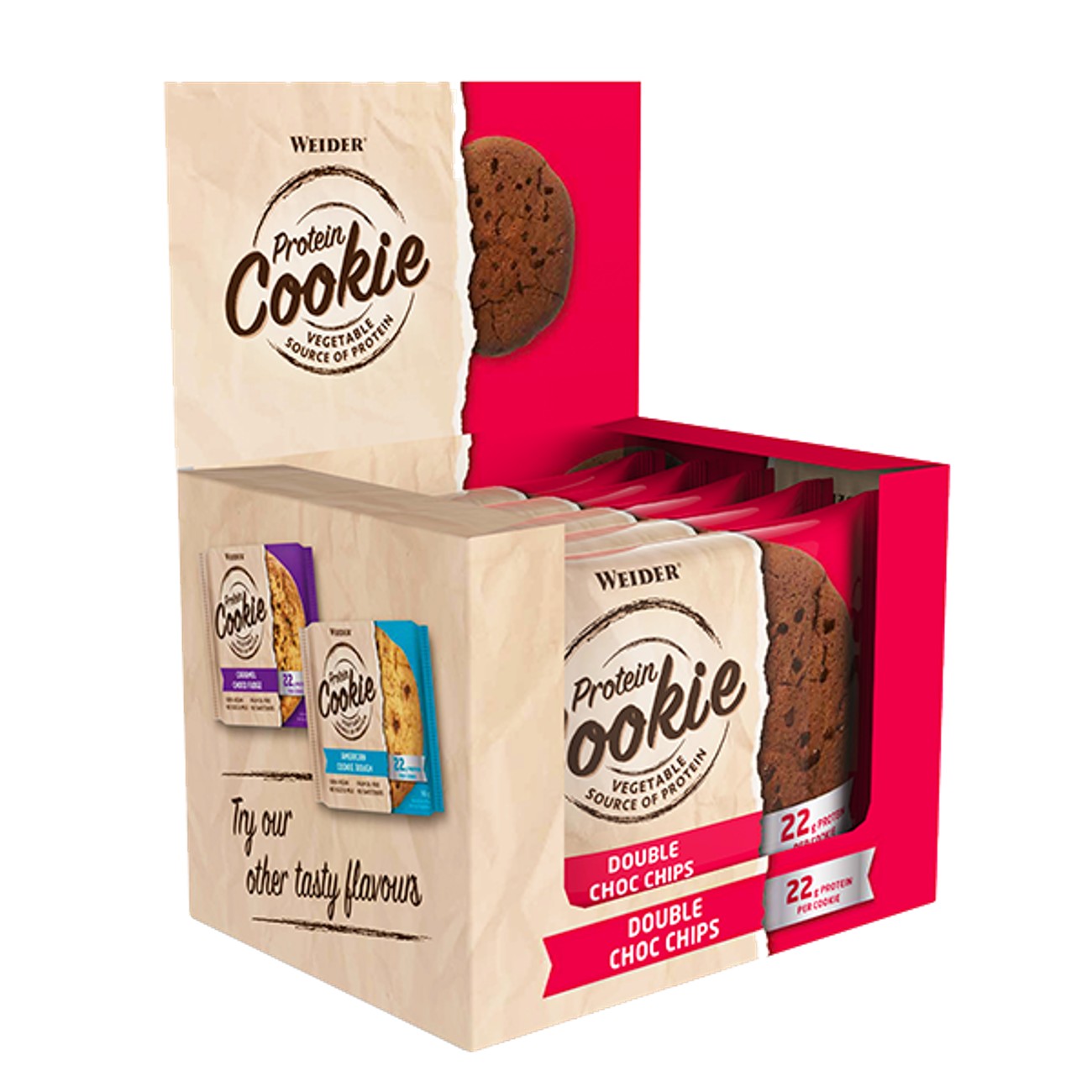 Weider Nutrition Protein Cookie (12 x 90 gr)
