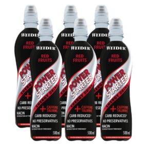 Weider Nutrition Power Starter Energy Drink (6 x 500 ml)