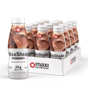 Maxi Nutrition MaxShake Protein Milkshake Lactose-Free (12 x 330 ml)