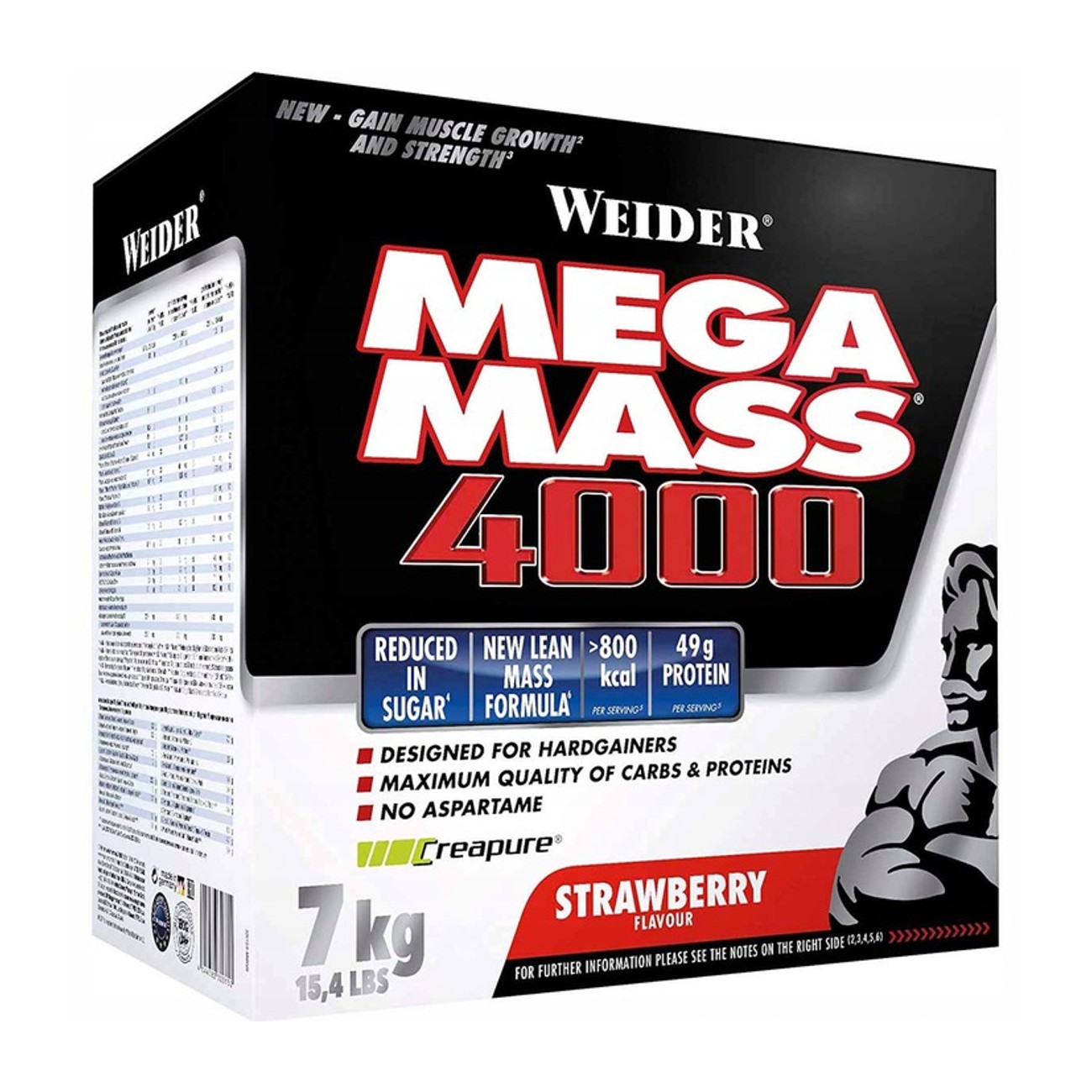 Weider Nutrition Mega Mass 4000 (7000 gr)